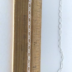 sterling silver, 6 to 40 in, long short chain, necklace, anklet, bracelet, #1993