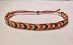 Waterproof Boho handmade braided wax-coated string Friendship bracelet jewelry
