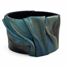 One of a Kind Handmade Artisan Leather Bracelet