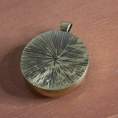 Handmade Resin Woodland Deer Pendant – Miniature Diorama Necklace Charm