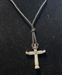HORSESHOE NAIL DISCIPLES CROSS NECKLACE JEWELRY RELIGIOUS CHRIST CROSS