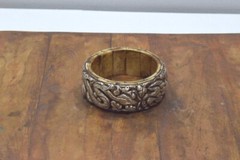 Tibetan Silver Dragon Round Bangle Bracelet