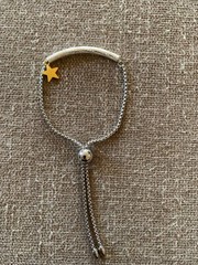 Bolo Bracelet STARRY NIGHT BY MOONLIT COTTAGE CAROL’S ANGEL CHATS®