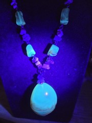 Genuine Amber Jasper Artisan Necklace 14-16″ Boho Statement Pendant
