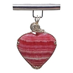 Pendant/Charm to Brooch Converter, convert pendant to brooch, item #2058
