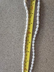 Vintage Fresh Water Pearl Necklace 19″