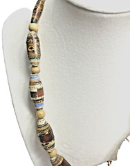 HOMEMADE NECKLACE Made in La Miskitia, Honduras by Disabled Honduran Diver) N010