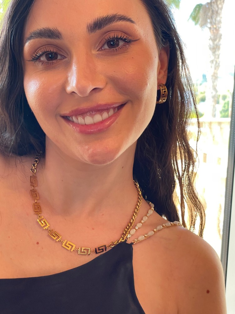 Pierre Lorren Greek Girlfriend Jewelry SET ETERNITY Jewelry SET Christmas Gift