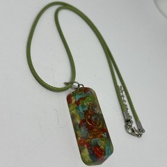 Assorted Genuine Gemstone Crystal Pendant Healing Amulet 18”-19” Necklace