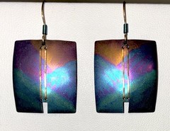 Holly Yashi Multicolor niobium earrings