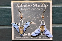 Jabebo Earrings Little Brown Bat
