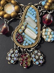 Ayala Bar Handcrafted Beaded Dangle Necklace