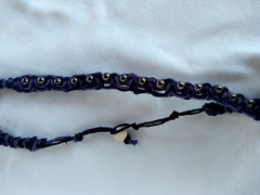 HEMP SURFER SKATER HIPPIE NECKLACE 24″ Unisex Boho Beaded Macrame USA Seller