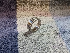 1998 90% Silver Washington Quarter size 5-1/2 coin ring handmade