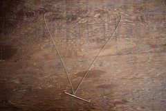 Minimalist Bar Necklace Sterling Silver Womens 30in .925 Chain