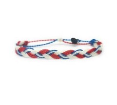 Puerto Rico,Patriotic Bracelet, By Mabuhay Bracelets®