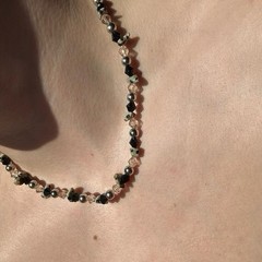 MEN’S DALMATIAN JASPER ENERGY CLEANSE & PROTECTION GEMSTONE AND BEADS NECKLACE!