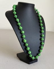 Bead for Life Green Bead Necklace Hand Made in Uganda
