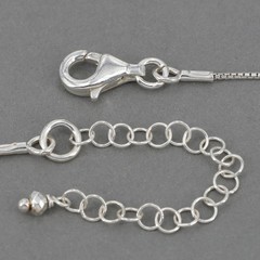 Opulenza Designs Sterling Silver & Brass Hematite Teardrop Necklace & Earrings