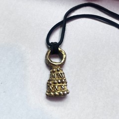 vermeil amulet Pendant Necklace handmade sterling silver Sara samoiloff NYC