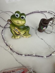 Lot 13 Puerto Rican, Handmade (2)Necklaces, (4)Bracelets,keychains and magnets