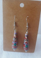Handmade Beaded Pen, Beaded Keychain ,Bracelet, Earrings New Jewelry set