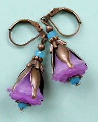 ACRYLIC FLOWERS Bronze Petals handcrafted U choose 722