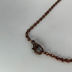 Copper Necklace Mushroom Fungi Mini Small Toadstool Handmade Jewelry Pendant #1