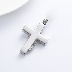 Cross Cremation Jewelry for Human / Pet Ashes Stainless Steel Ashes Urn Necklace