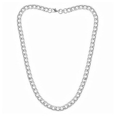 Stylish Unisex Steel & Copper Necklace Lightweight Fashion Chain