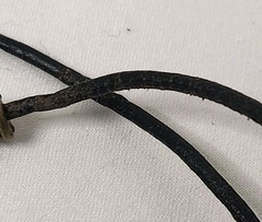 Artisan Copper Brass Sea Turtle Pendant with Leather Cord Necklace