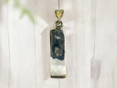 Rectangular Contemporary Southwest Design Multi Inlay Pendant