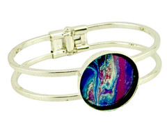 Bracelet Handmade Silver «Blue Ocean» Spring Style