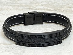 Pierre Lorren key design bracelet Meander Bracelet Ancient Greece Jewelry Men