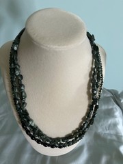 Handcrafted With Real Seraphnite Gemstone Necklace