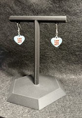 Anti-Valentine’s Day Earrings