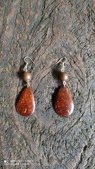 Coconut Shell Earrings , Unique Design Female | Eco Jewell | Made In Sri Lanka