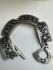 1998 Urban Fetish Pewter Bracelet
