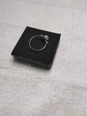 Sweet Tiger’s Eye Ring. Set In Tarnish-Resistant Rhodium Plated Mount Size 7.75