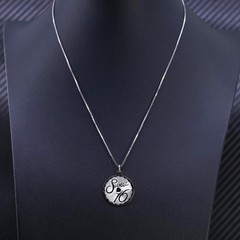 16” sterling silver 925 box necklace with tag pendant embossed “sweet 16”