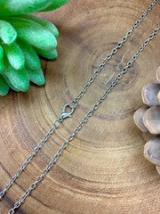 Crystal Ball Pendant Necklace: Chrysocolla Sphere