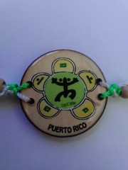 Handmade Friendship 2pcs Bracelets Puerto Rico Coqui Taino Unisex