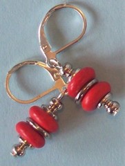 MINI-SAUCERS HOWLITE DROPS Silver or Bronze handcrafted CHOOSE xx