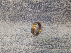 California Handcrafted Washington Quarters coin ring, size 9-1/2 2005