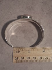 Joseph Esposito ESPO Sig 925 Sterling Silver Rhodocrocite Bracelet Cuff 29grams!