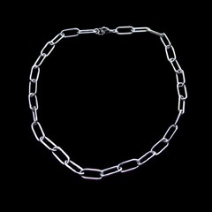 Surgical Stainless Steel Paper Clip Necklace – Chunky Style Links