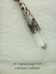 LEO MADAGASCAR QUARTZ Crystal Point PENDANT Ornament Zodiac Astrology Birthday