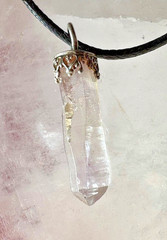 Light Amathyst Crystal in 925 setting Health Healing Spiritual Magic By JKL 297