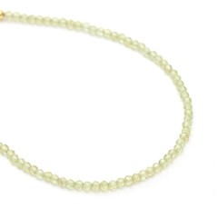 Geminspire Peridot Beaded Bracelet Green Gemstone Bracelet August Birthstone