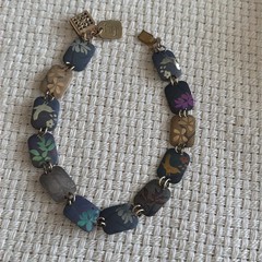 Holly Yashi Niobium «Garden Delight» Panel Bracelet #1